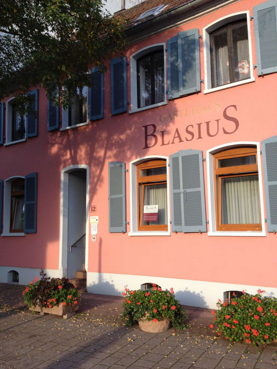 Auch außen geschmackvoll Gästehaus Blasius