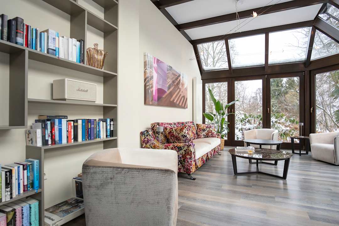 Lobby Hotel im Auerbachtal