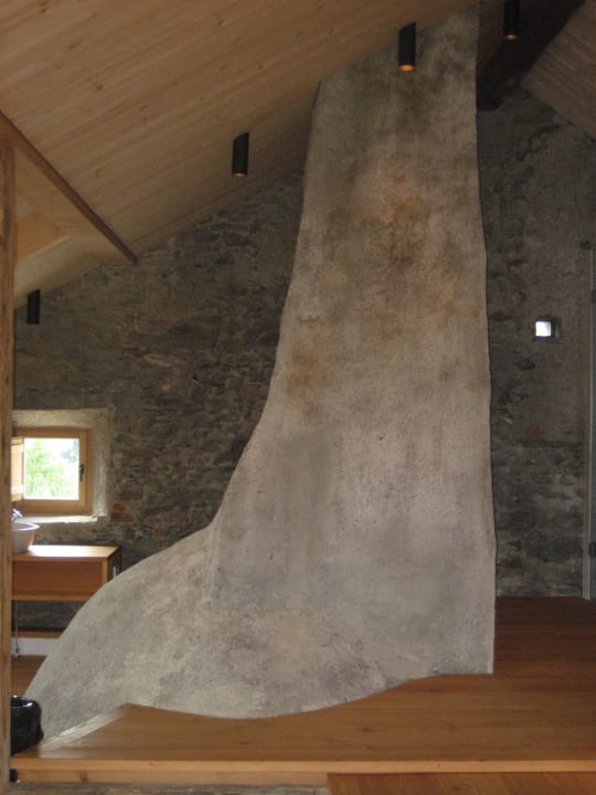 Der alte Kamin im DG Hotel Schloss Sonnenburg