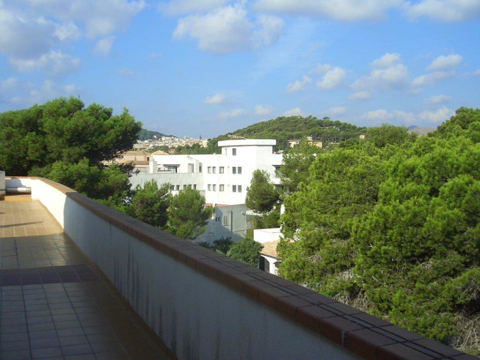 Terrasse 4. Stock Hotel Clumba