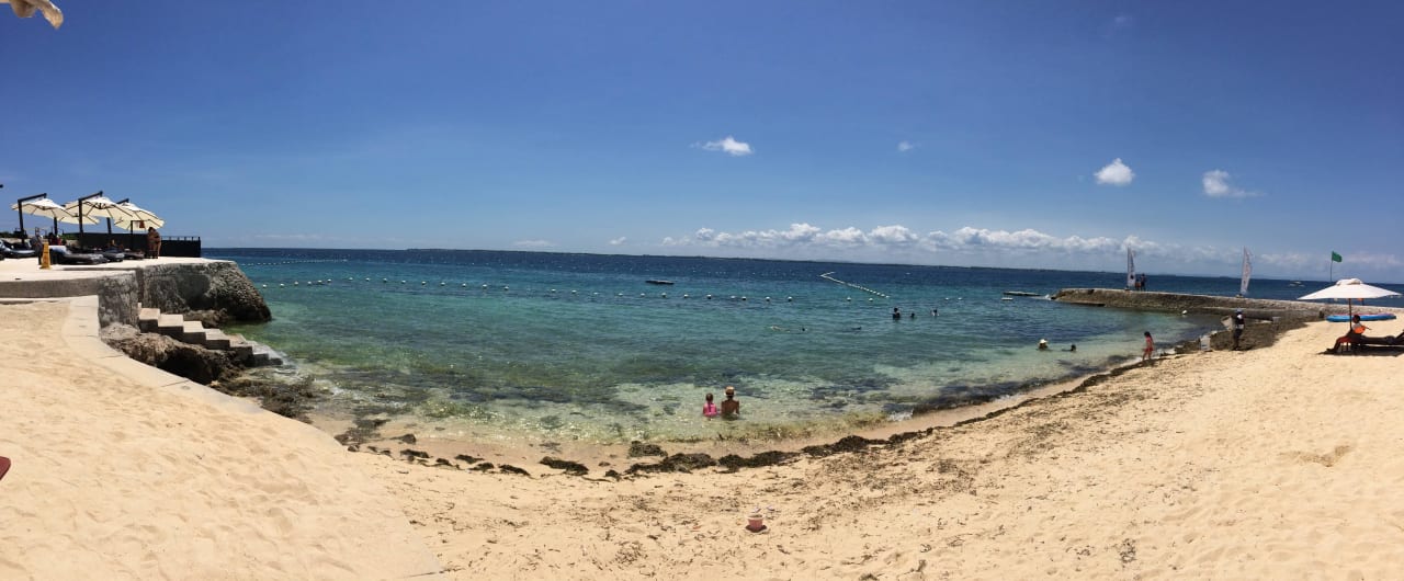 Kleine Hotelbucht Hotel Crimson Resort & Spa Mactan