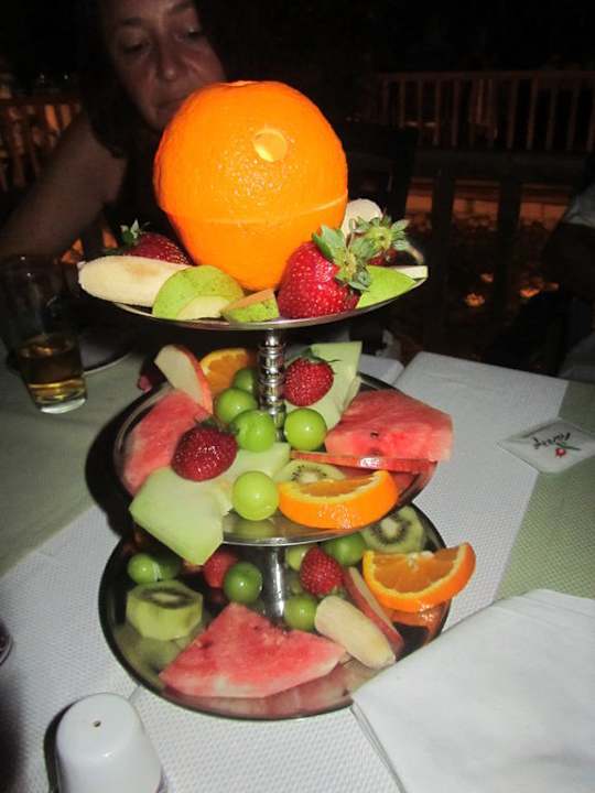 Lechere Obstnachtisch Can Garden Beach