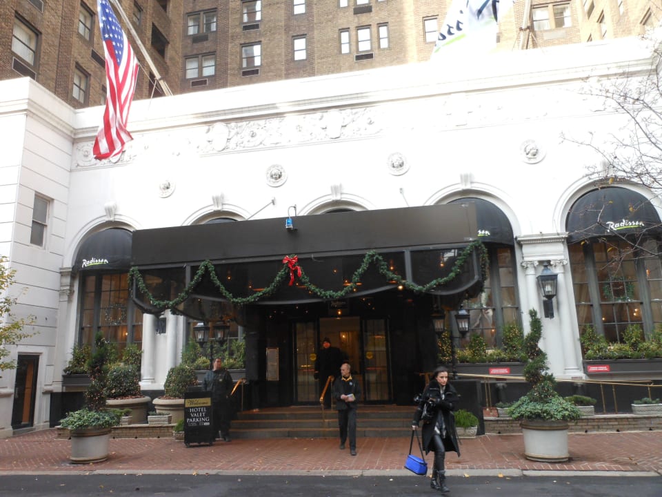 Haupteingang Warwick Hotel Rittenhouse Square