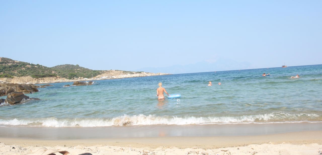 Aggismataki Strand 250m vom Greenotel! GreenHill Holiday Suites Sarti