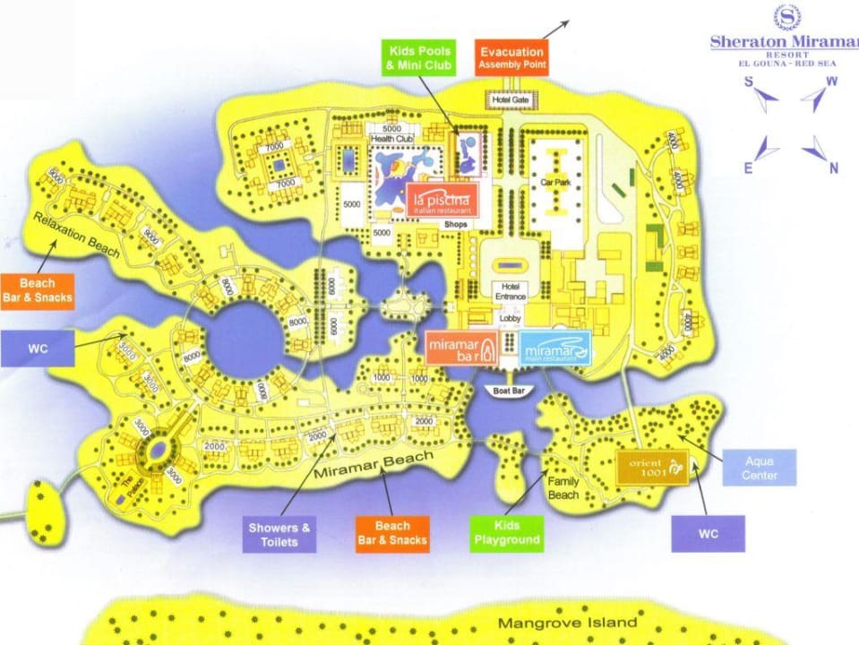 "Besonders gut liegen die" Sheraton Miramar Resort El Gouna (El