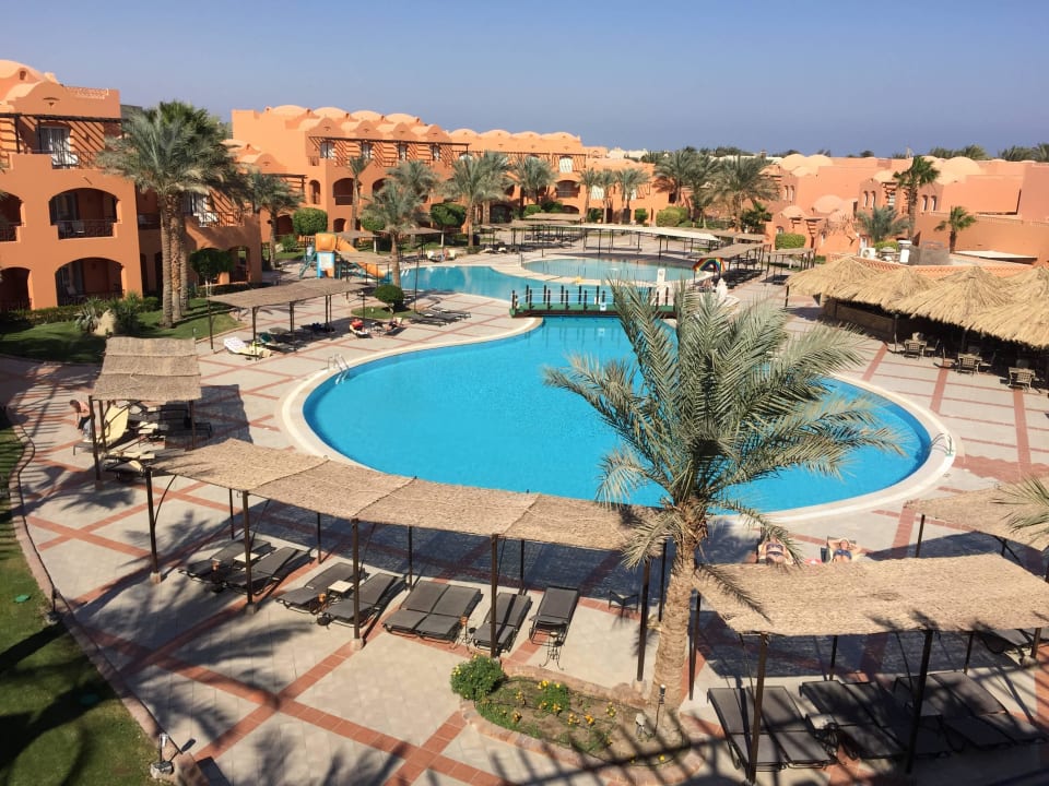 Blick aus dem Zimmer Jaz Makadi Oasis Resort