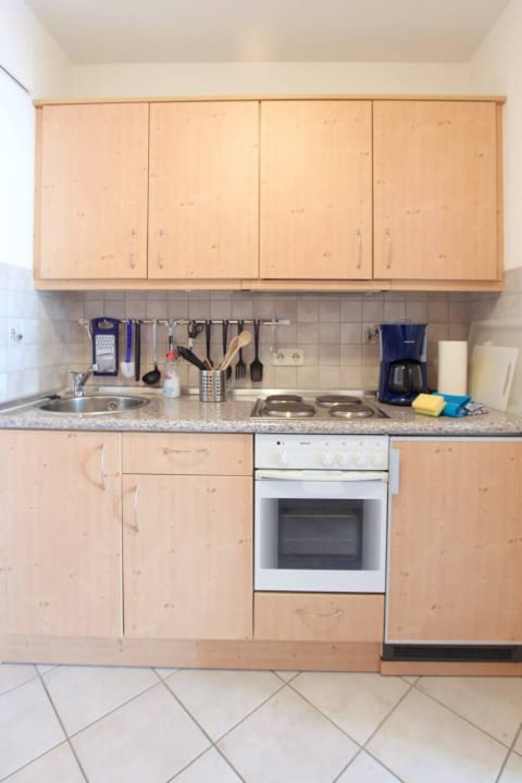 Küchenzeile im Eingangsbereich Ferienwohnung Harmonie