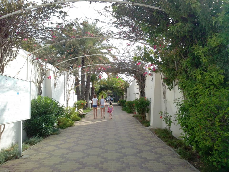 Accès plage El Mouradi Club Kantaoui