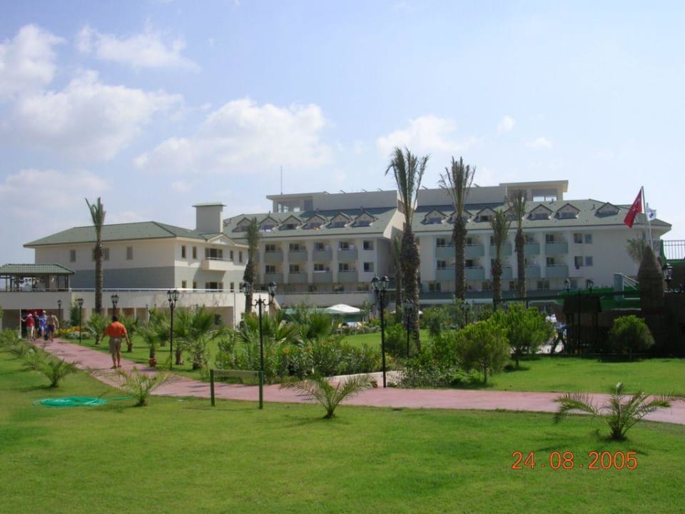 Hotel vom Beacheingang Side Breeze Hotel