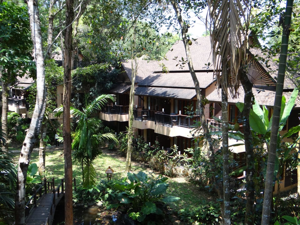 Blick von unserem Balkon Zimmer 4230 Khao Lak Merlin Resort