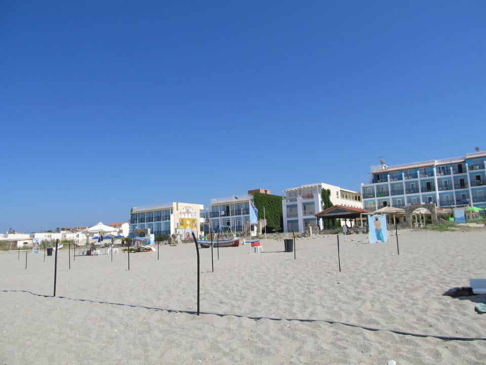 Rückansicht des Hotels Golden Beach Rethymnon