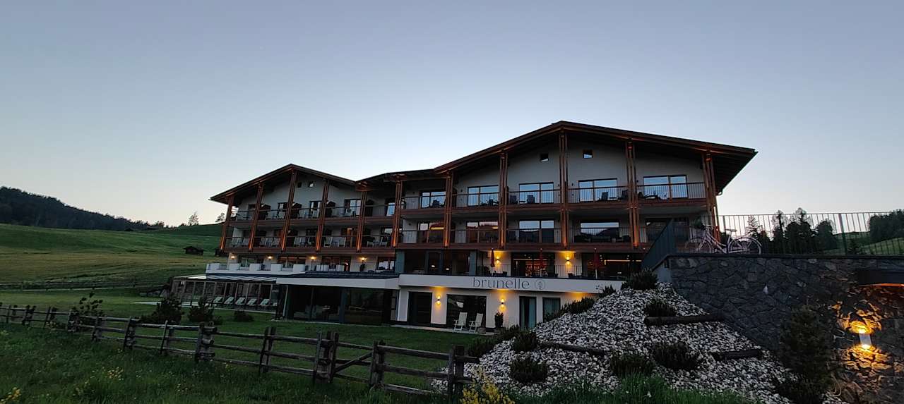 Außenansicht Brunelle Seiser Alm Lodge