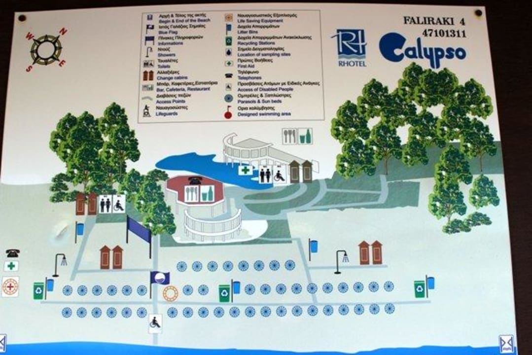 Übersicht Hotel Calypso Beach