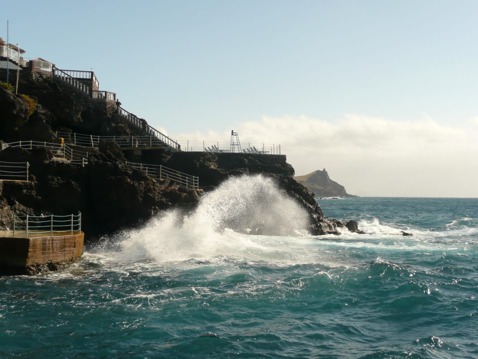 Klif "plaża" Hotel Rocamar