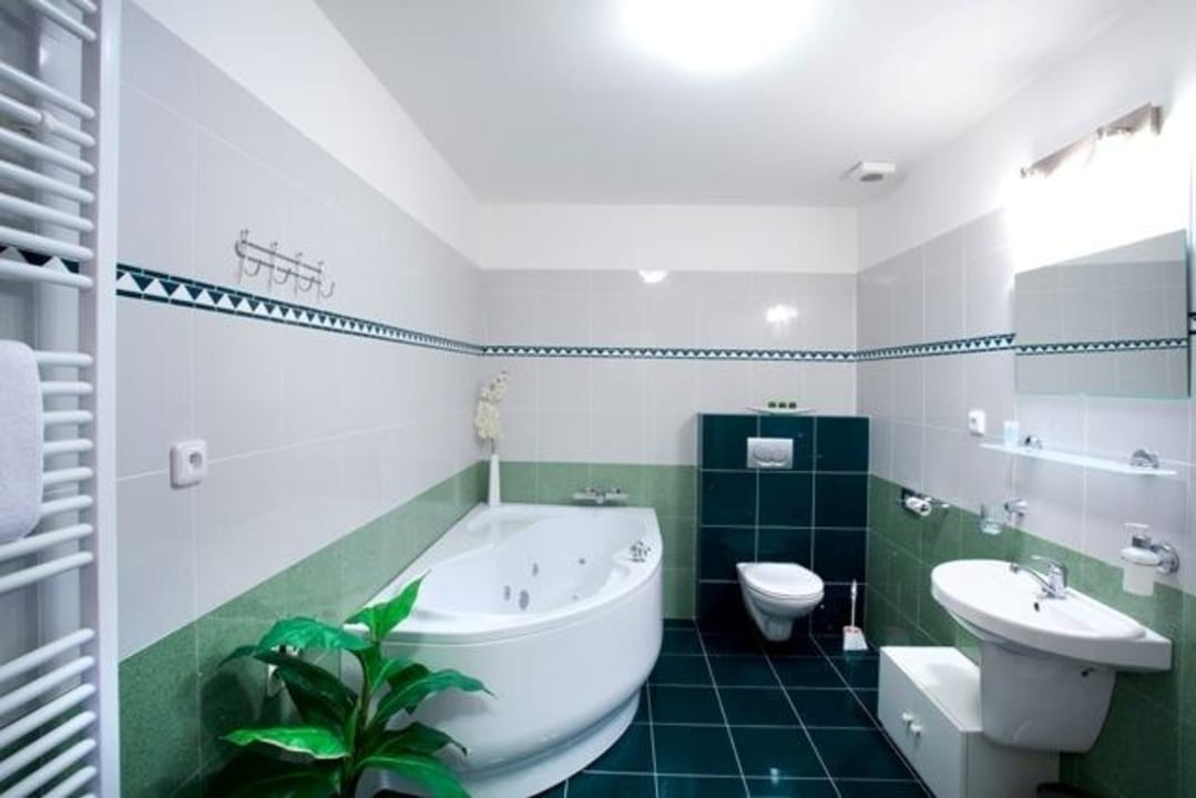 Koupelna s vířivou vanou Penzion Pohoda