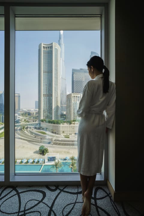 Ausblick Sofitel Hotel Dubai Downtown