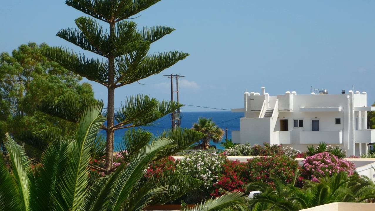 Blick vom Zimmer Kalimera Mare