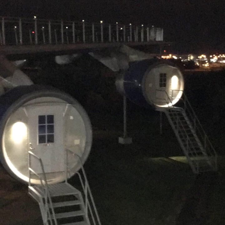 Außenansicht Hostel Jumbo Stay