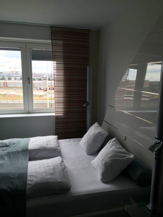 Bett im Doppelzimmer Hotel Copenhagen Island