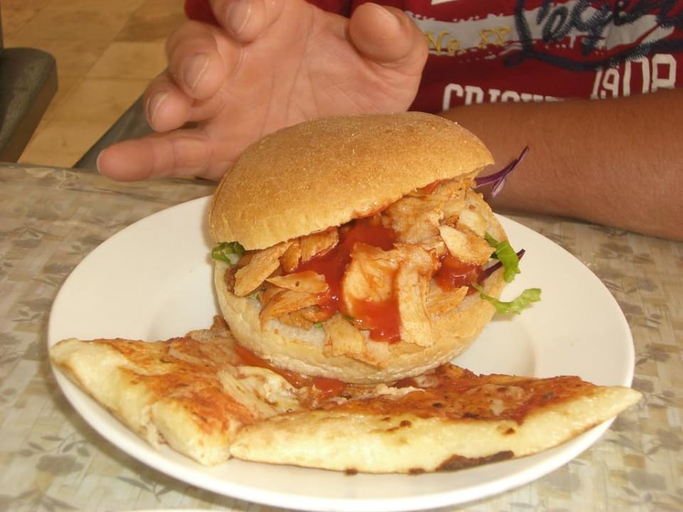 Döner im Snack-Beach-Restaurant Hotel Club Nena