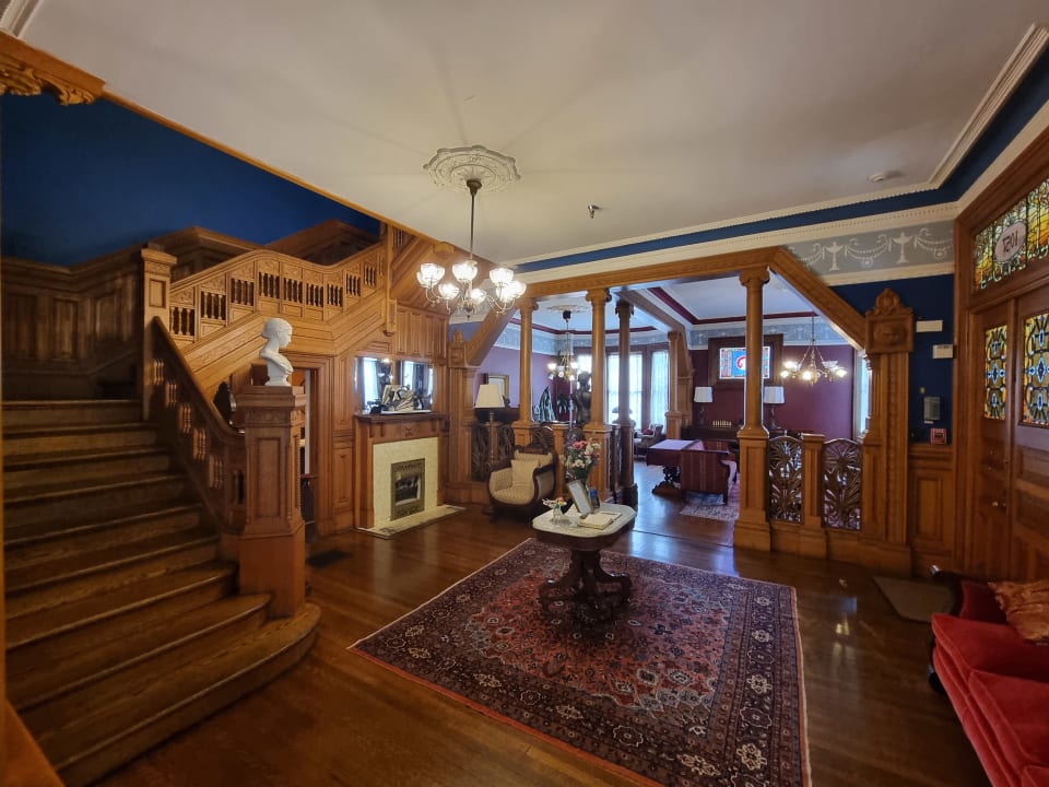 Lobby Bed & Breakfast Chateau Tivoli