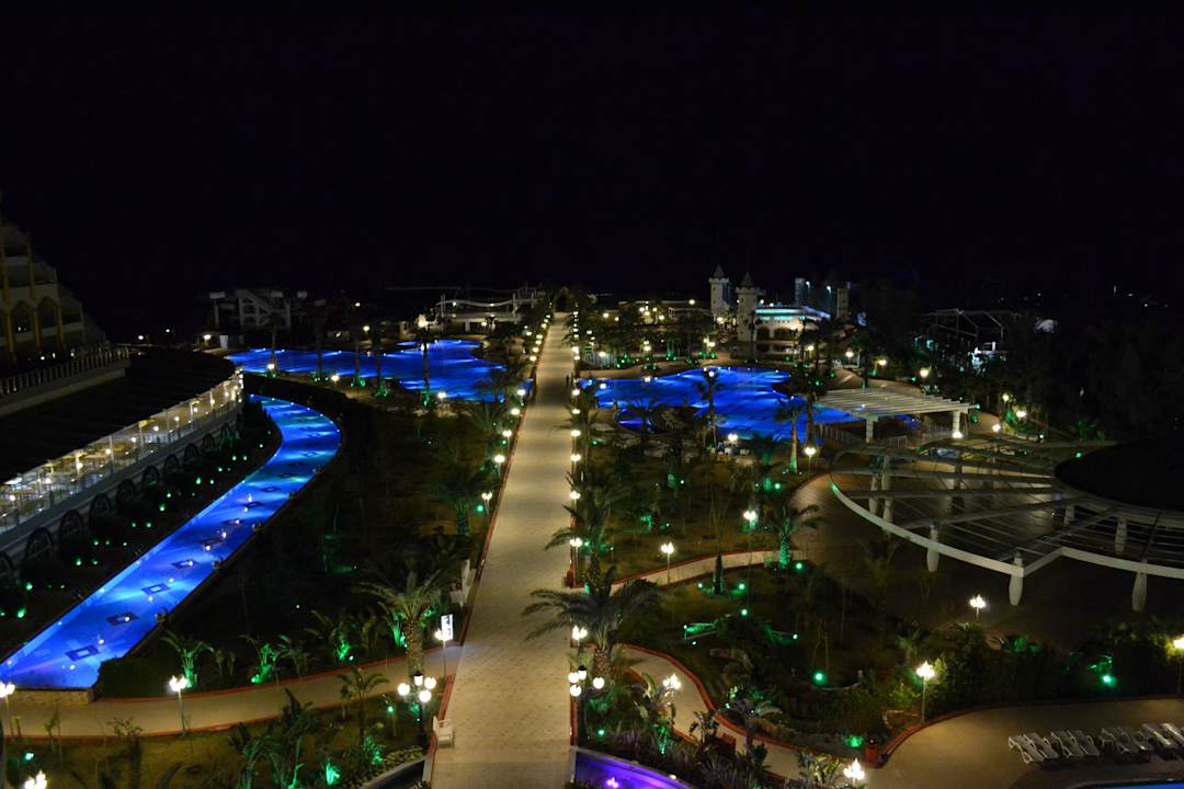 Blick  vom Balkon Zimmer 4056 Hotel Delphin Imperial