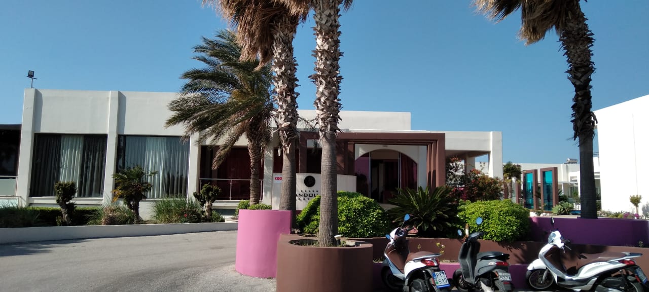 Lobby Afandou Bay Resort Suites