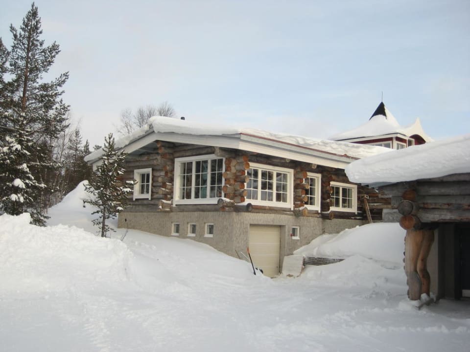 Hauptgebäude Hotel Igloo Village Kakslauttanen