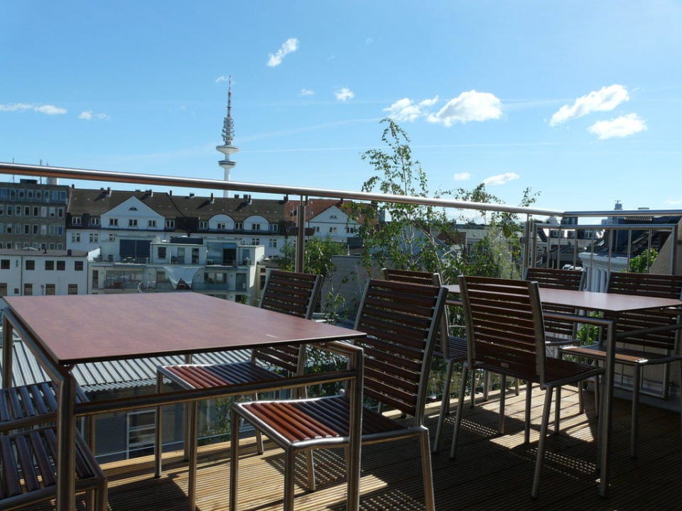 "Von der Frühstücksterasse..." MY PLACE Hotel (Hamburg) • HolidayCheck (Hamburg Deutschland)