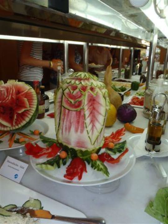 Büffet im Hauptrestaurant TUI KIDS CLUB Alex Beach