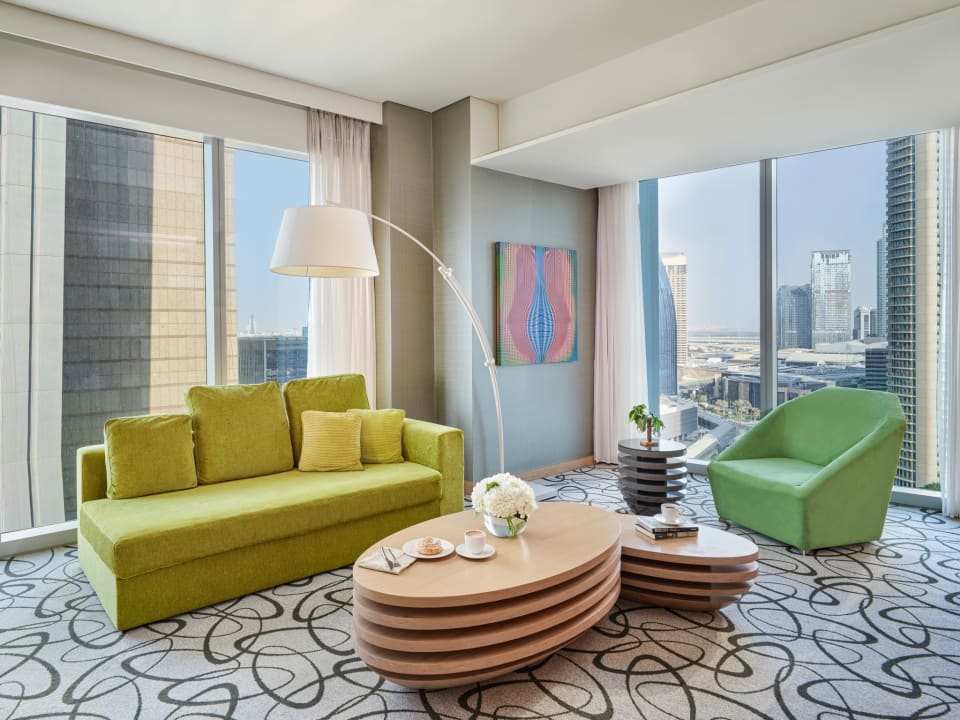Zimmer Sofitel Hotel Dubai Downtown