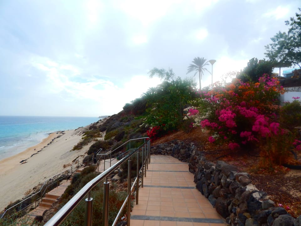 Treppe zum Strand SBH Club Paraiso Playa