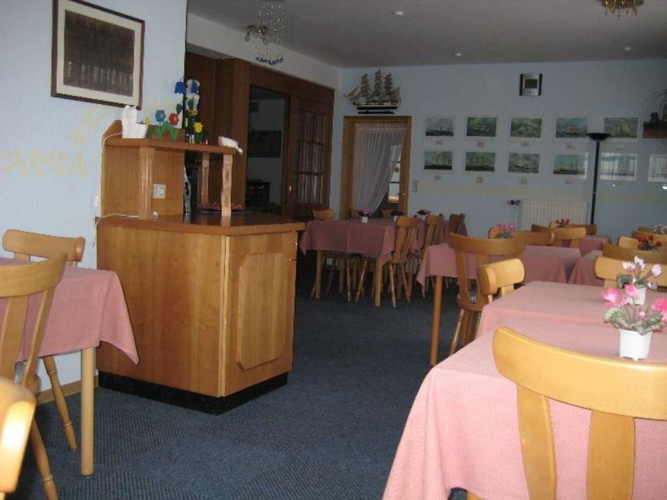 Unser Frühstücksraum Hotel Pension Holum Garni