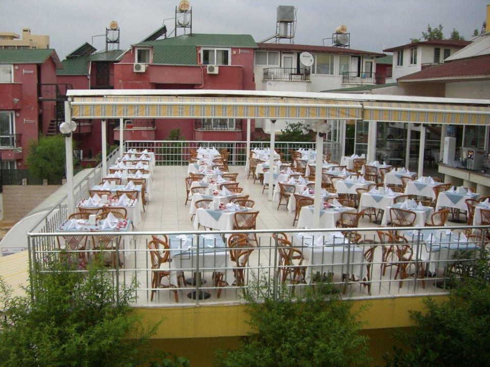 Außenterrasse Restaurant Incekum Su Hotel