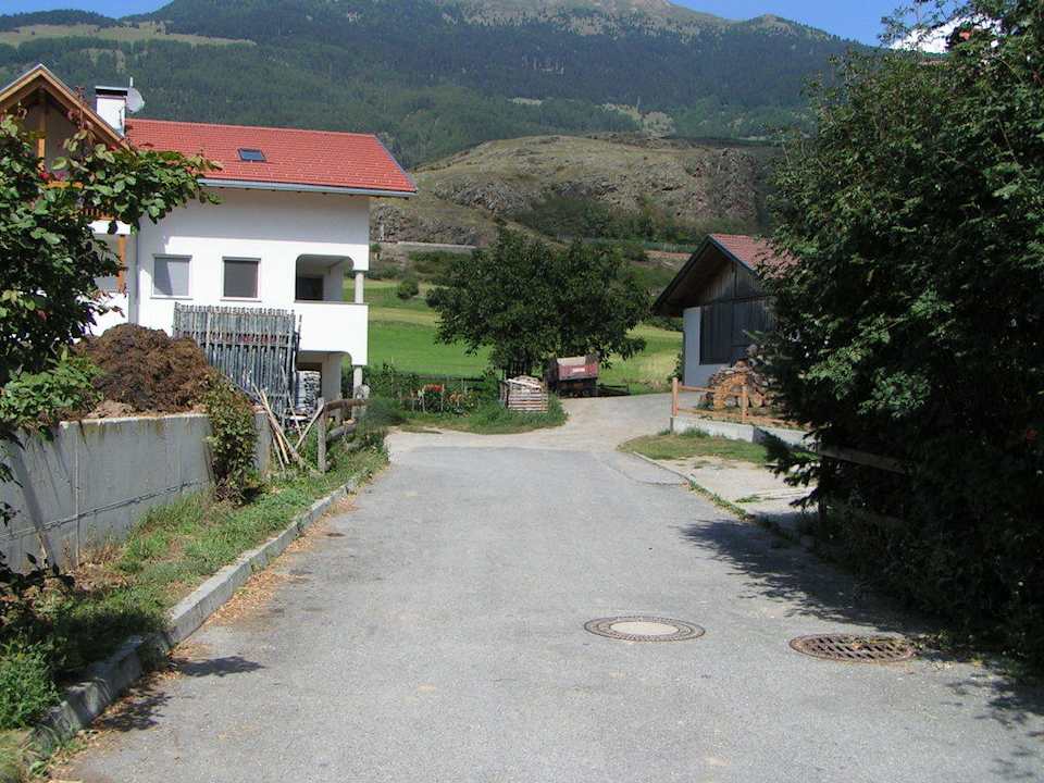 Ausblick aus der Haustüre Ferienwohnung Rainalter