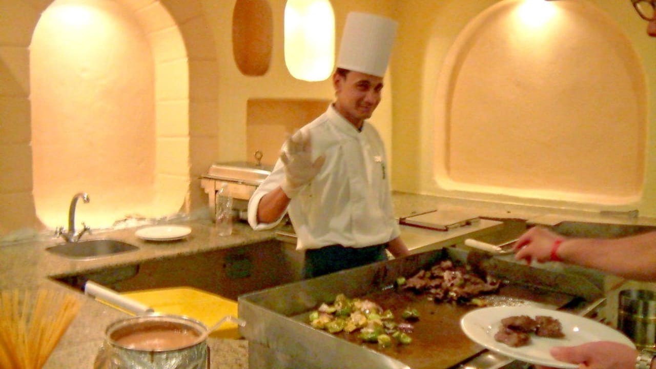 Grillstand im Orientalischen Restaurant Pickalbatros Dana Beach Resort - Hurghada