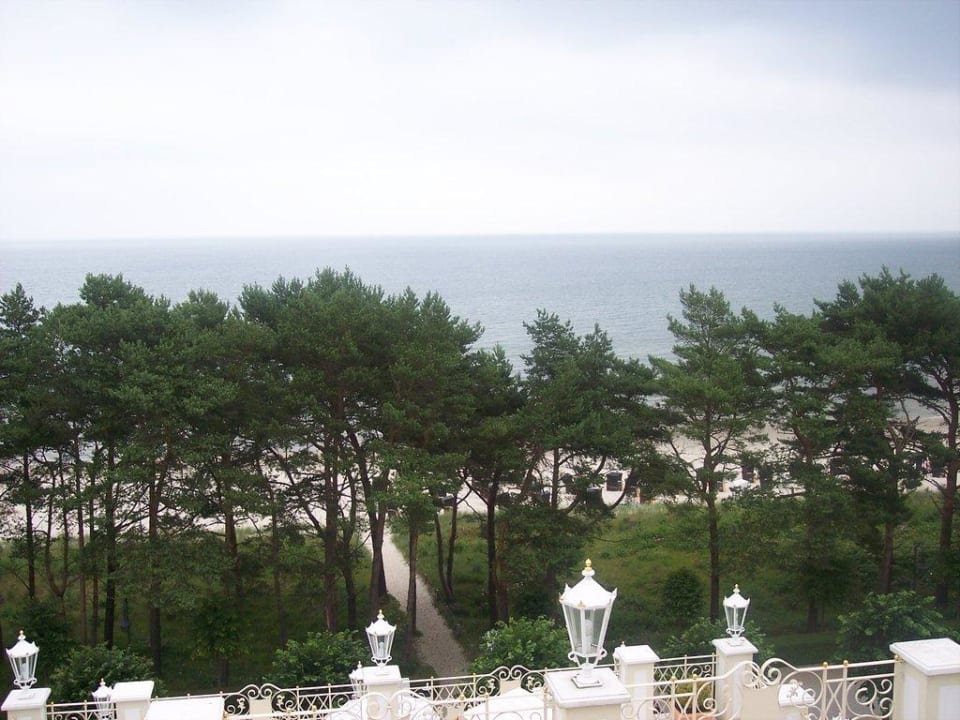 Meerblick vom Balkon Rugard Thermal Strandhotel