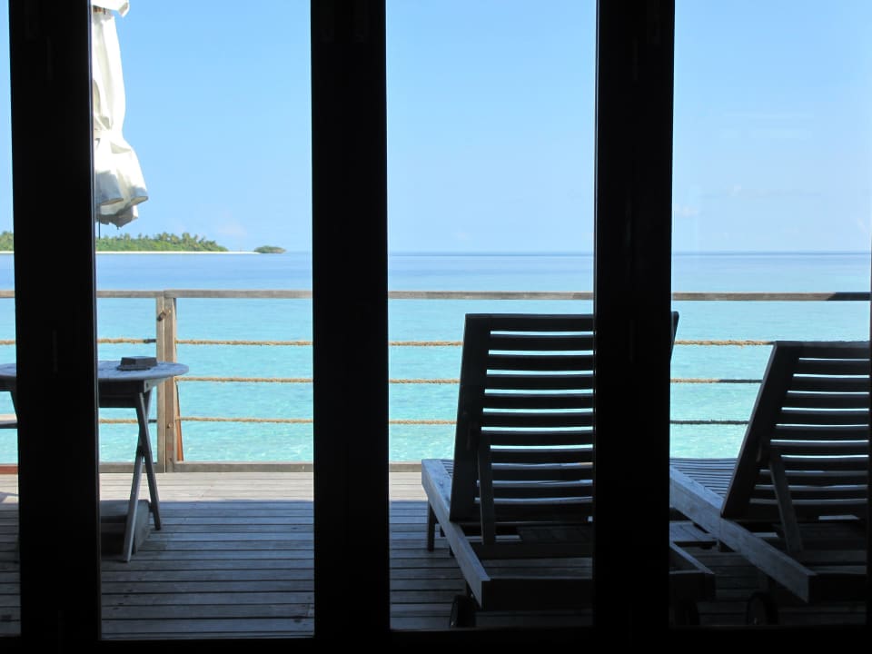 Ausblick vom Zimmer NH Collection Maldives Reethi Resort