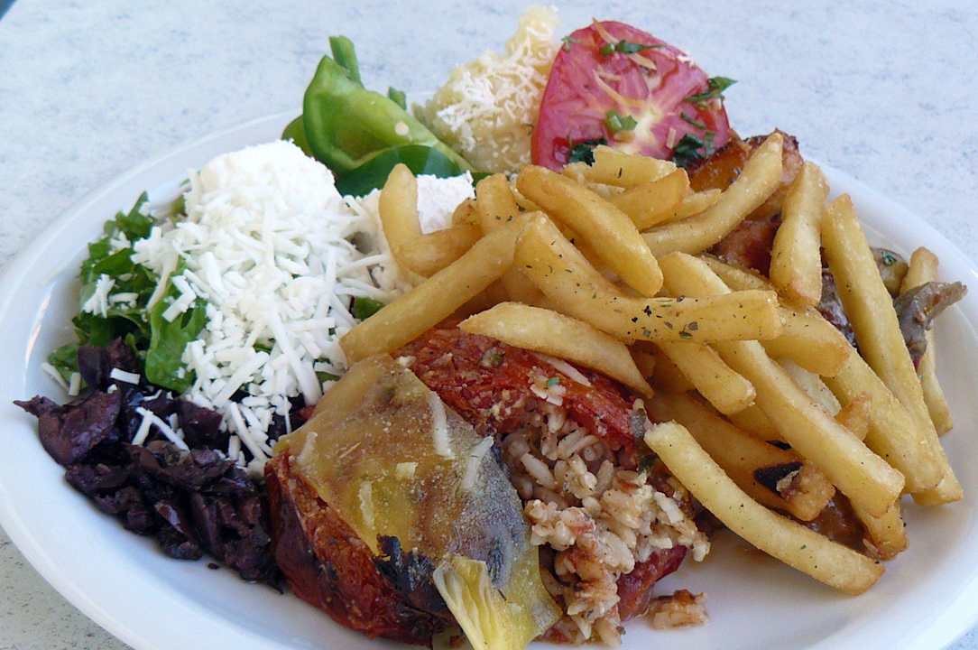 Oběd Rodos Blue Resort