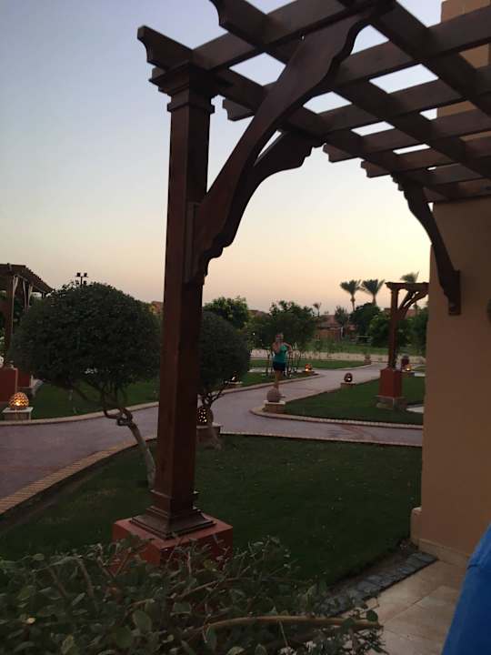 Widok z pokoju 434 Pickalbatros Alf Leila Wa Leila Resort - Neverland Hurghada