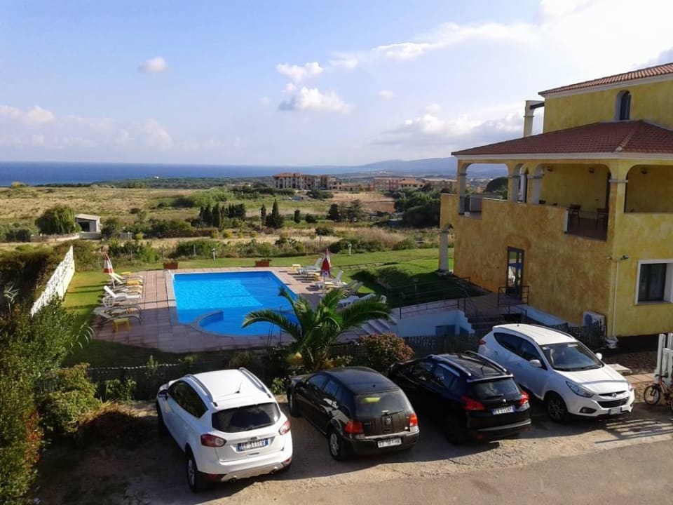 Ausblick vom Appartement Appartamenti Abbaidda