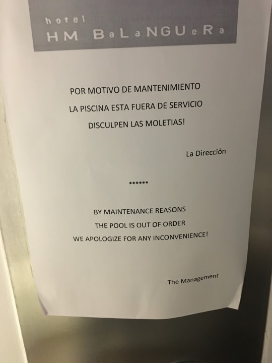 Pool Hotel HM Balanguera