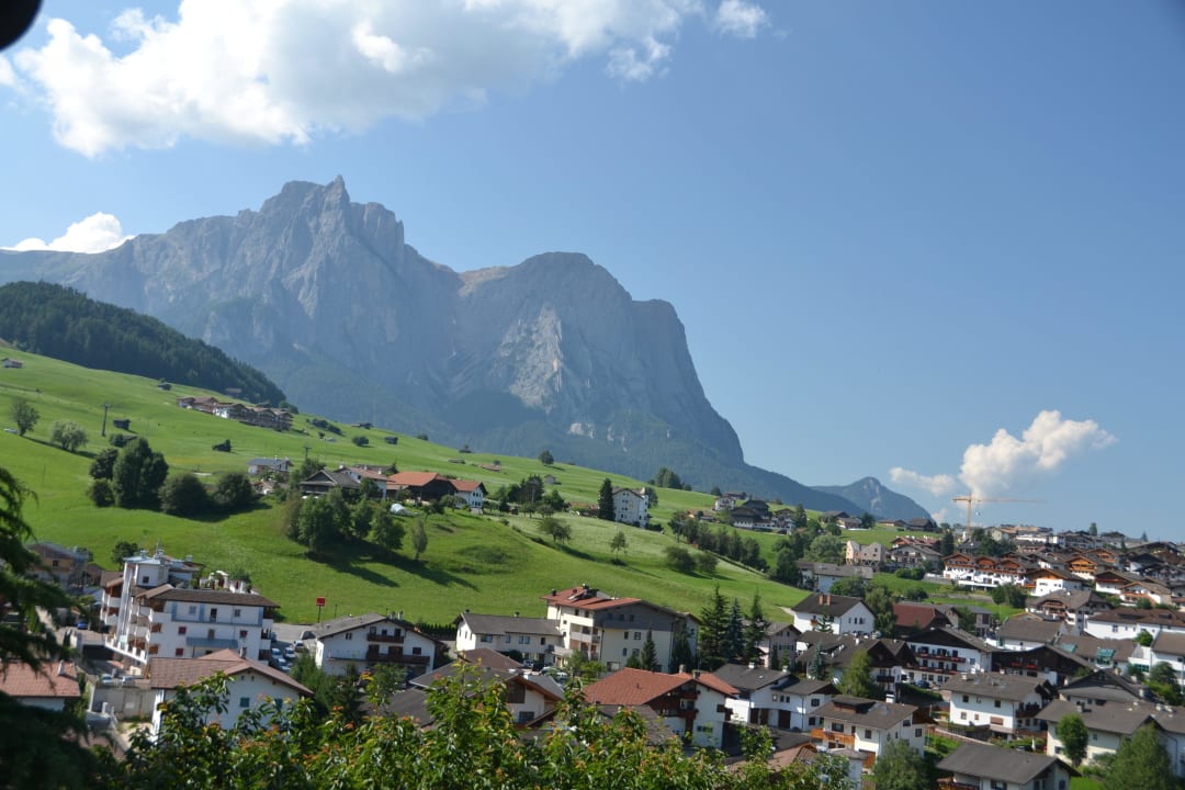 Ausblick auf den Schlern Plattnerhof