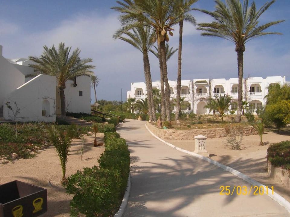 Vom Strand kommend Djerba Sun Beach Hotel & Spa