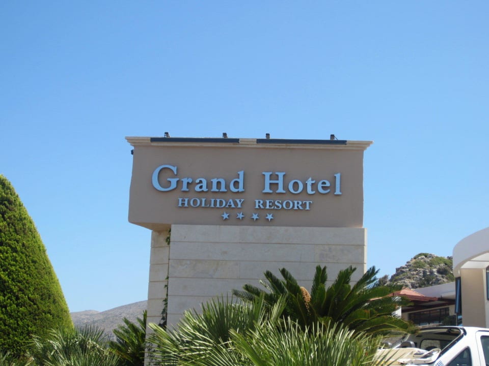 Eingang Hotel Grand Hotel Holiday Resort