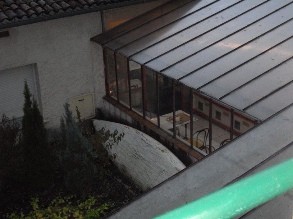 Blick aus dem Fenster Hotel Du Tigre