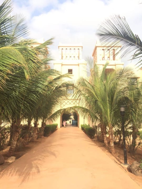 Wege in der Anlage Hotel Riu Touareg
