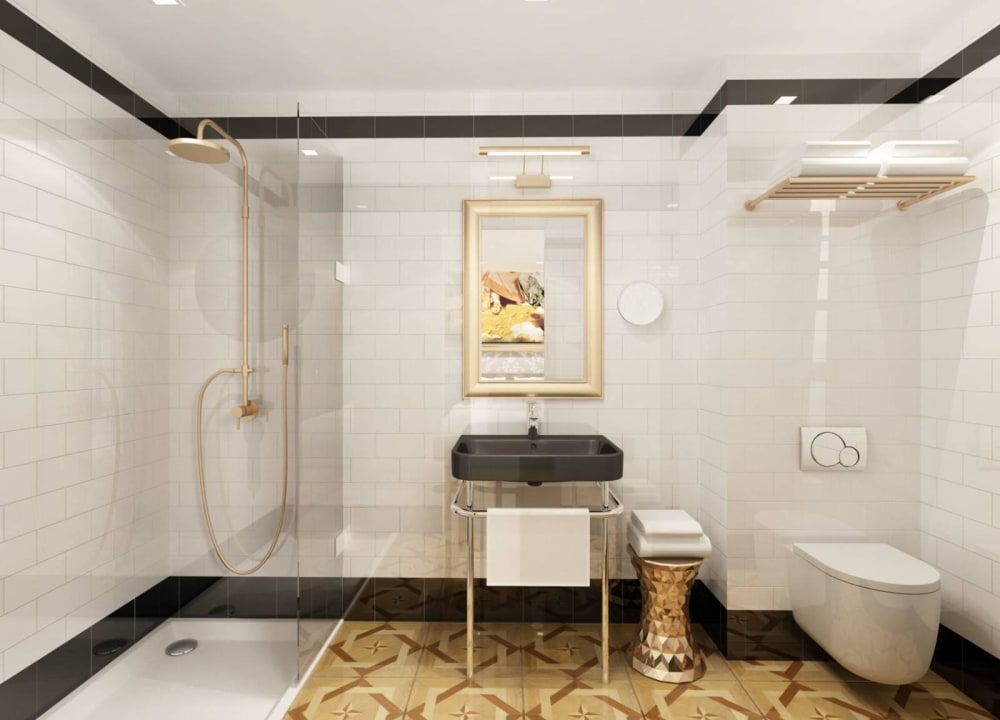 Bathroom Hôtel Eiffel Petit Louvre