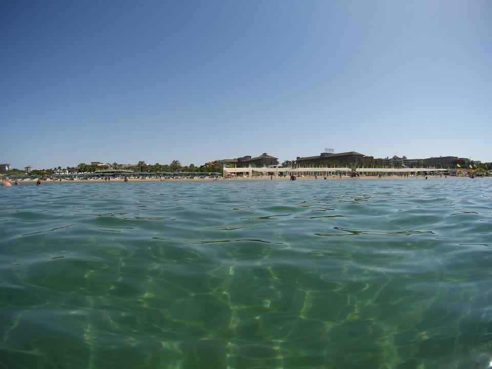 Blick zum Strand Sunis Kumköy Beach Resort Hotel & Spa