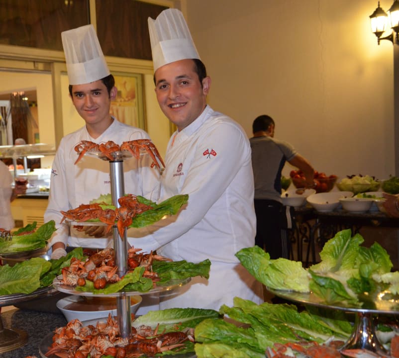 Gutgelaunte Köche Hotel Delphin Diva